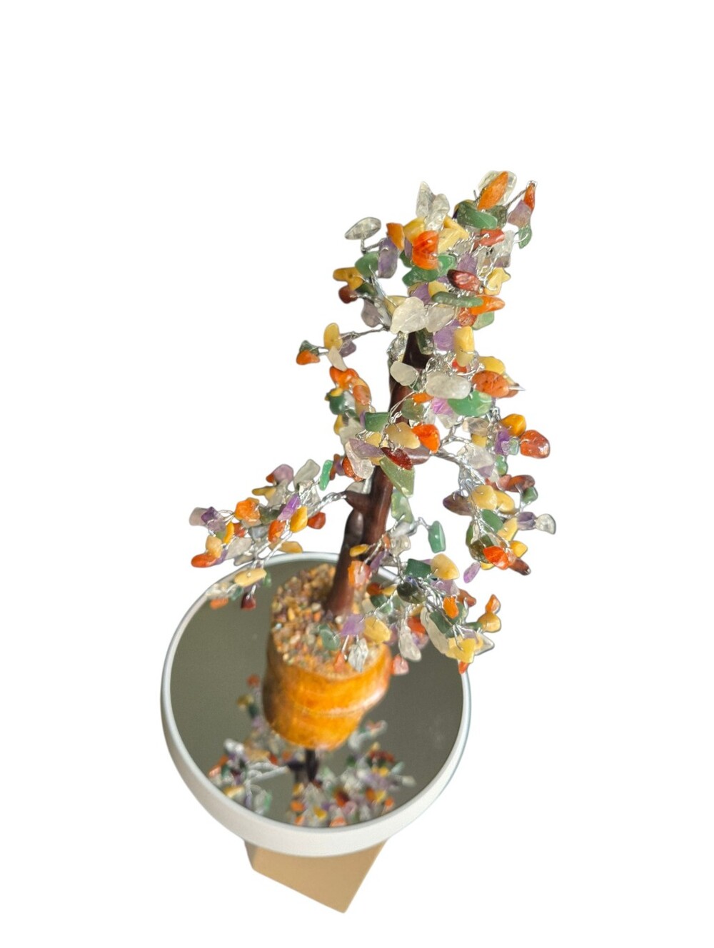 Energy Balancing Gem Tree – Handmade Crystal Bonsai for Meditation & Feng Shui - Picture 7 of 8